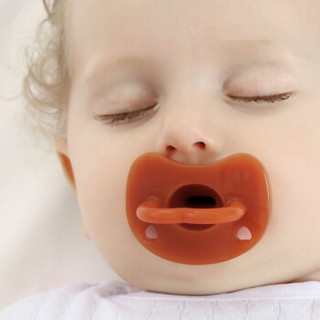 科斯贝尔 comisbell 婴儿纳米银安抚奶嘴 宝宝安抚安睡型牙胶 全硅胶超软 （4-12个月）
