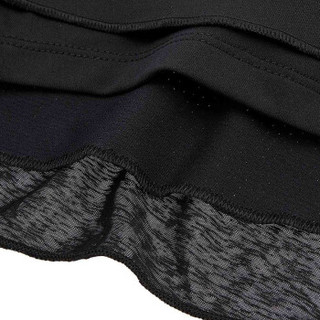 LI-NING 李宁 羽毛球系列 女 裤裙 ASKN062-1 标准黑 L码 (黑色、L)
