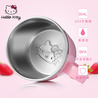 Hello Kitty 凯蒂猫 KT-3722 304不锈钢保温杯 200ml 粉色