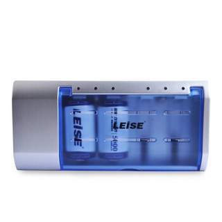 雷摄 LEISE 902多功能充电器套装（配2节1号5000毫安充电电池+四槽充电器）适用于：燃气灶/热水器