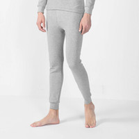 YOUR SUN 宜而爽 男士经典中厚保暖秋裤 大码轻柔透气打底秋裤冬季棉裤 1641712 CA56浅麻灰 M/165