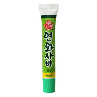 韩国进口 不倒翁奥土基芥末酱 韩式调味料 绿芥末酱 辣根 35g