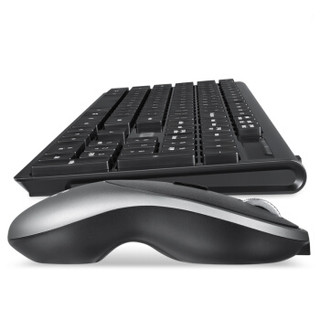 AOC KM720 无线2.4G静音键鼠套装 键盘鼠标套装 超薄便携 游戏办公鼠标键盘套装 电脑笔记本键盘 锂电池充电