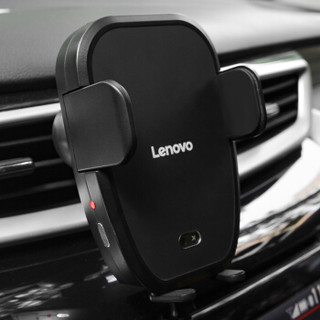 联想Lenovo车载无线充电器手机支架  自动红外感应 苹果iPhone8 X MaX/华为Mate20Pro/P30Pro 小米Qi无线快充