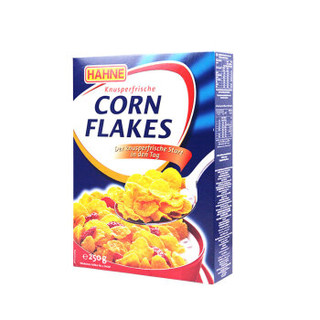 德国 汉尼HAHNE玉米片营养早餐250克进口麦片