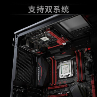 追风者(PHANTEKS) 518XTG 钛金灰 双系统钢化玻璃电竞直播水冷铝机箱(3毫米铝材/配3把风扇/可编程DRGB灯效)