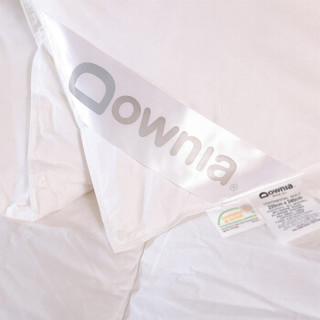 Downia 被芯家纺 95%白鸭绒子母被   二合一被子 四季被  全棉羽绒被填充1.4kg 200*230CM