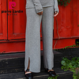 pierre cardin 皮尔·卡丹 针织裤舒适宽松时尚春季羊毛针织裤 HC83128