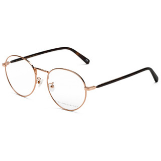 丝黛拉麦卡妮Stella McCartney eyewear女士光学镜架 生物板材镜腿 近视眼镜框 SC0126O-004 金粉镜框 51mm