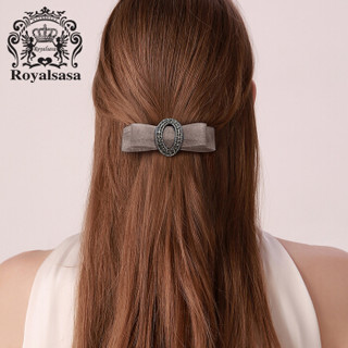 皇家莎莎（Royalsasa）发箍发夹2件组合套装发饰头箍刘海发卡头饰横夹弹簧夹马尾夹顶夹 混色