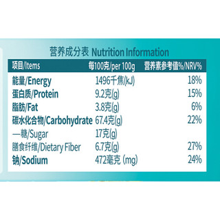 乌克兰进口 亨利 （HANNRAE） 燕麦方脆 200g