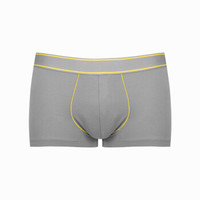 YANXUAN 网易严选 平角内裤 男士莫代尔珠地平角内裤男四角内裤短裤 灰 XXL 1657162