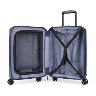 Lenovo 联想 商务出差旅行箱 通用万向轮密码锁登机行李箱休闲旅游登机箱20英寸 蓝色
