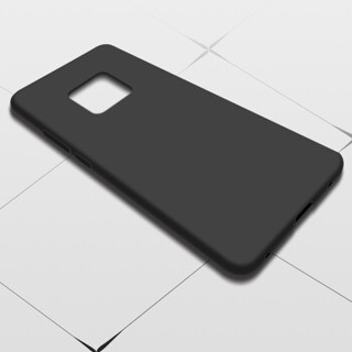 KOLA 华为Mate20Pro手机壳 微砂硅胶防摔软壳保护套 黑色