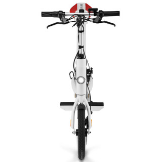 Stigo 电动车 电动代步车 可折叠 助力自行车 迷你单车成人代驾代步车 B1 白色