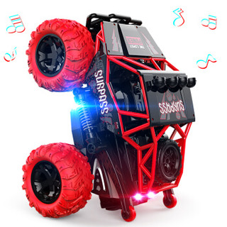 益米（YIMI）遥控越野车 摇控车玩具攀爬越野车悍马 充电遥控汽车模型 儿童男女孩玩具红
