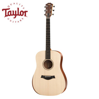 泰勒（Taylor）Academy系列单板民谣旅行木吉他 云杉沙比利DN型 学院款Academy 10e电箱41寸