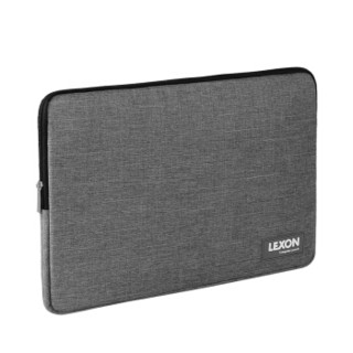 法国乐上（LEXON)笔记本保护套电脑包男士内胆包14英寸电脑保护套 04LG浅灰