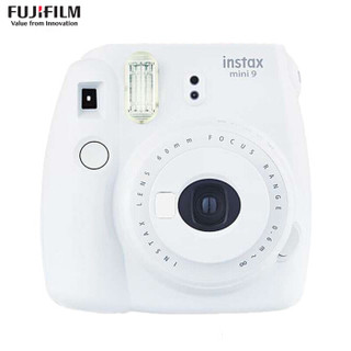 富士（FUJIFILM）INSTAX 一次成像 MINI9烟灰白限量礼盒套装（含10张胶片）