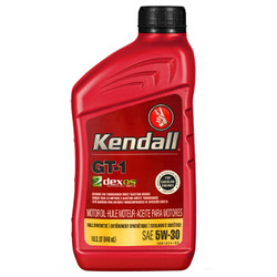 Kendall 康度 美国原装进口  GT-1 Dexos1 全合成机油 5W-30 SN PLUS级 946ML  *3件