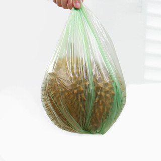 汉世刘家 垃圾袋 家用加厚垃圾袋 中号塑料拉圾袋 6卷150只45*50cm