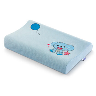 佳奥 3-6岁乳胶枕儿童枕套天蓝色 一个装 非枕头