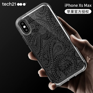 Tech21苹果新品iphone Xs Max 手机壳6.5英寸 保护套  Liberty系列之卢浮魅影 摄像头保护 支持无线充电