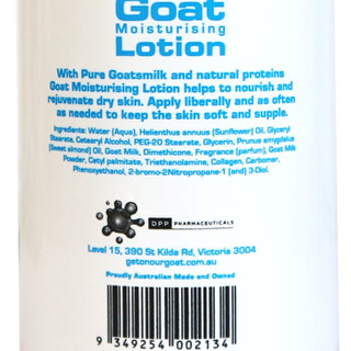 Goat 山羊 奶 Goat Soap 羊奶滋润保湿身体乳 原味 澳洲进口 500ml