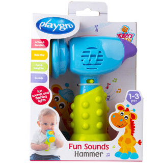 派高乐 （Playgro）婴幼儿益智玩具 声光敲打玩具小锤子 适合1-3岁宝宝