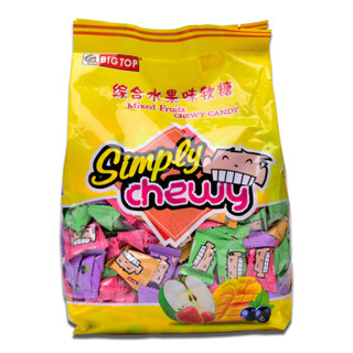 BIG TOP 综合水果味软糖 混合口味 1000g 袋装