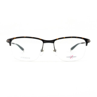 CHARMANT夏蒙 眼镜框男款半框板材眼镜架近视配镜光学镜架ZT19873 53mm DA 玳瑁色