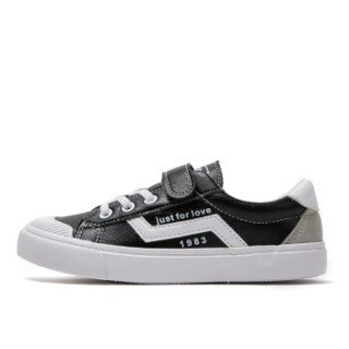 商品abckids童鞋 男童秋季儿童运动鞋休闲中小童皮鞋b83331568d 黑色