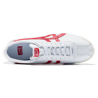 Onitsuka Tiger 鬼塚虎 TIGER CORSAIR系列 中性休闲运动鞋 D713L-0123 白色/正红色 42