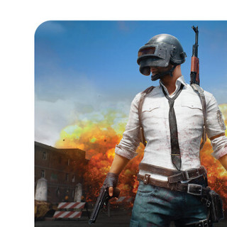 赛睿（SteelSeries）QcK+ PUBG绝地求生限定版游戏鼠标垫