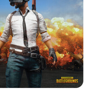 赛睿（SteelSeries）QcK+ PUBG绝地求生限定版游戏鼠标垫