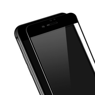 品胜（PISEN）苹果7P/8P防窥钢化膜 6D全屏覆盖iphone7plus/8plus耐刮防偷看手机玻璃贴膜单片 黑色
