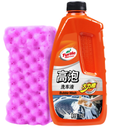 TurtleWax 龟牌 高泡洗车液1.25L+洗车拖把+毛巾海绵等5件套