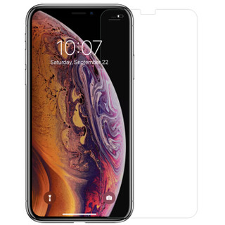 耐尔金（NILLKIN）苹果iPhone XS Max钢化膜 防爆钢化玻璃膜/手机保护贴膜 T+Pro弧边0.15mm