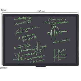 凯伦猫（KALRENCAT）H57 57英寸 会议培训手写板 液晶写字板 绘画板  黑色手写板