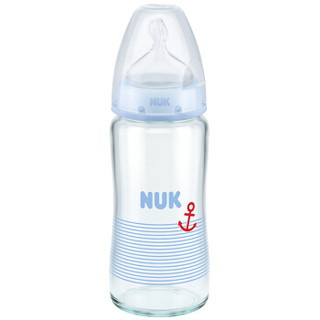 NUK宽口玻璃奶瓶硅胶奶嘴婴儿新生儿套装（带NUK温奶器暖奶器食物加热器）