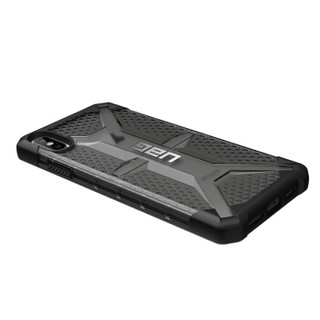 UAG 苹果iPhone Xs Max (6.5英寸)防摔手机壳/保护壳 钻石系列 透明灰色