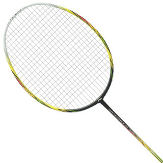 李宁（LI-NING）AYPK014-1 超轻全碳素羽毛球拍单拍男女比赛羽毛球拍 WS500 黑黄