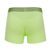 UM25 内衣棉莫单向导湿装腰平角裤高腰带款莫代尔中腰男士内裤 黄绿色 170/S UM23AH1 (黄绿色、170/S、平角裤、莫代尔)