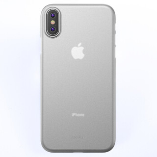 邦克仕(Benks)苹果iPhoneXs Max手机壳保护套 全包磨砂防刮手机保护壳 纤薄手感 不留指纹 透白色