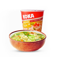可口(KOKA) 原味鸡汤快熟面 70g方便食品 方便面 夜宵 汤面