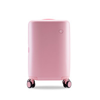 CCS 行李箱 拉杆箱女韩版小清新旅行箱学生少女可爱皮箱网红 PC-1707Z 糖果粉 20英寸