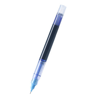 天色12支中性笔0.5mm水笔全针管直液式走珠笔/签字笔 蓝色TS-1208
