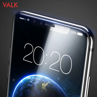 VALK 苹果iPhoneX/XS全屏钢化膜 5.8英寸iphone手机贴膜全覆盖高清防爆