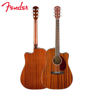 Fender 芬达 Fanta 芬达 CD-140SCE系列 原声 单板全桃花芯木 41英寸 自然色+琴箱