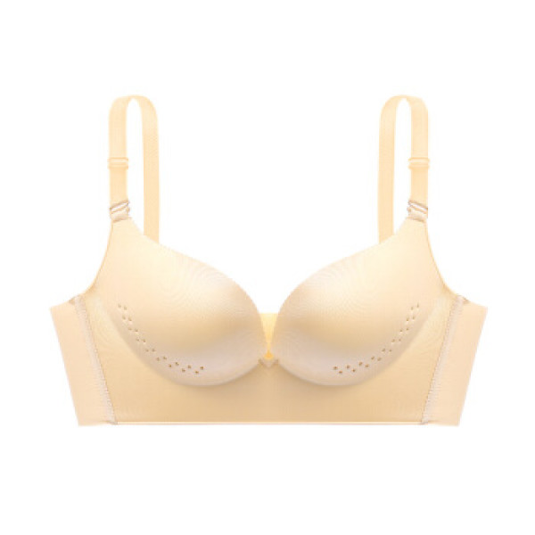 商品cosmo lady 都市丽人 性感聚拢女内衣深v透气洞洞杯薄款文胸 2b